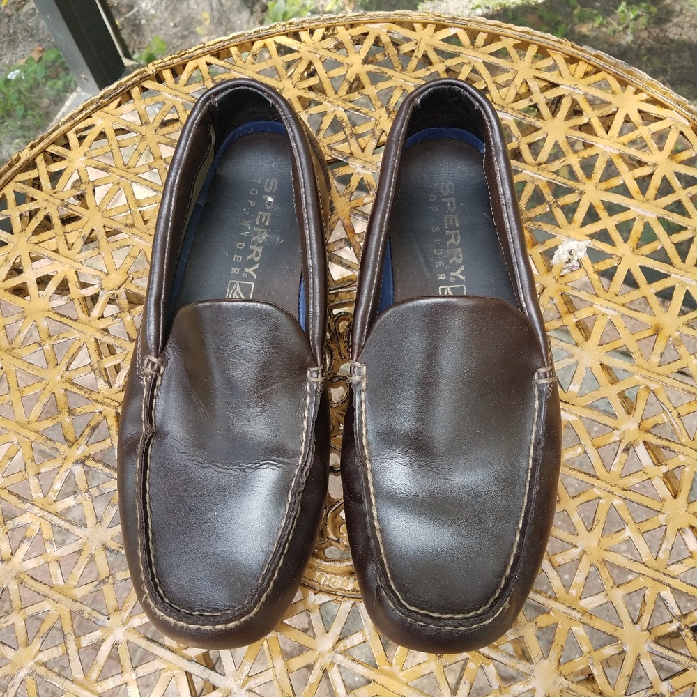 Sperry Top-Sider Brown Driving Loafers Size 12